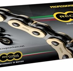 520/135 ZRE 135 RIVET LINK 520 Z-RING PERFORMANCE REPLACEMENT DRIVE CHAIN / GOLD|BLACK / STEEL