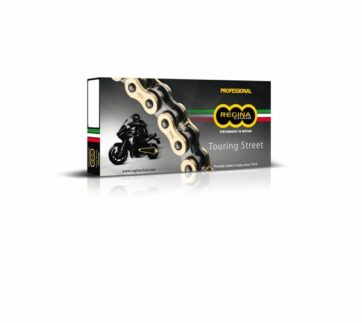 530/136 ZRT 136 RIVET LINK 530 Z-RING PERFORMANCE REPLACEMENT DRIVE CHAIN / GOLD|BLACK / STEEL