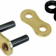 RTG1 1 RIVET LINK 530 W-RING REPLACEMENT CONNECTING LINK GOLD|GOLD STEEL