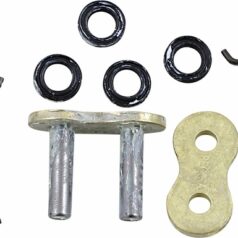 530/136 ZRT 1 RIVET LINK 530 Z-RING REPLACEMENT CONNECTING LINK / GOLD|BLACK / STEEL