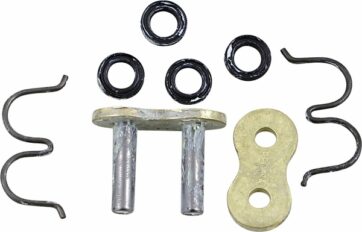 530/136 ZRT 1 RIVET LINK 530 Z-RING REPLACEMENT CONNECTING LINK / GOLD|BLACK / STEEL