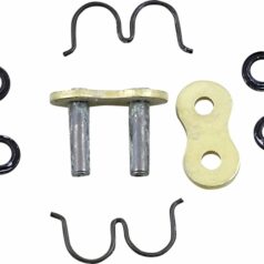 525/137 ZRP 1 RIVET LINK 525 Z-RING REPLACEMENT CONNECTING LINK / GOLD|BLACK / STEEL