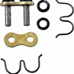 520/135 ZRP 1 RIVET LINK 520 Z-RING REPLACEMENT CONNECTING LINK / GOLD|BLACK / STEEL