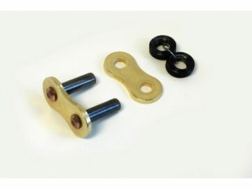 EXR1 1 RIVET LINK 520 X-RING REPLACEMENT CONNECTING LINK GOLD|NATURAL STEEL