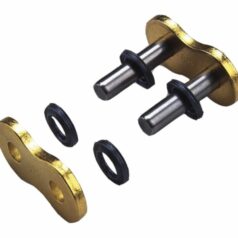520/135 ZRT 1 RIVET LINK 520 Z-RING REPLACEMENT CONNECTING LINK / GOLD|BLACK / STEEL