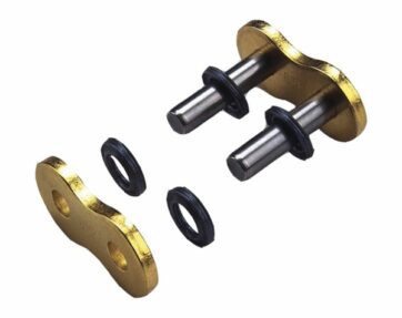 520/135 ZRT 1 RIVET LINK 520 Z-RING REPLACEMENT CONNECTING LINK / GOLD|BLACK / STEEL