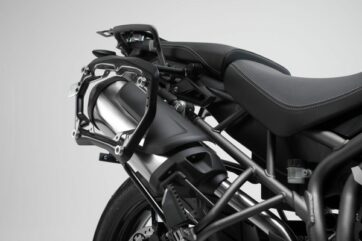 PRO side carriers. Black. Triumph Tiger 800 models (10-)