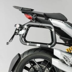 EVO side carriers. Black. Ducati Multistrada 1200 / S (10-14)