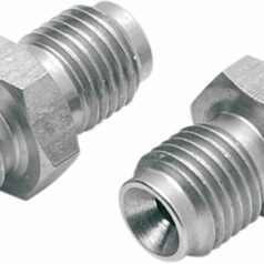 BRAKELINE ADAPTER FOR AN-03 HOSE STAINLESS-STEEL 2x MALE 3/8x24 JIC/UNF TO 3/8x24 JIC/UNF INVERTED