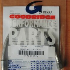 BRAKELINE UNIVERSAL STAINLESS-STEEL CHROME TÜV 9"/ 229mm