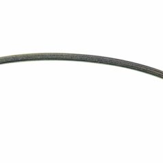 HOSE 600-03 TEFLON/STAINLESS-STEEL CLEAR-COATED INNER-Ø 3,5mm LENGTH 2m