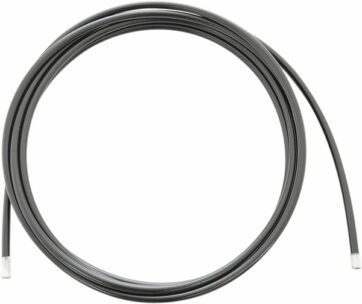 BRAKELINE TEFLON/STAINLESS-STEEL BLACK-COATED LENGTH 4m