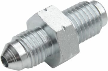 BRAKELINE ADAPTER JIC/MET -03-M10x1,25 CHROME