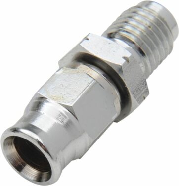 FITTING STRAIGHT -03 CHROME MALE CONCAVE SEAT M10x1,25mm