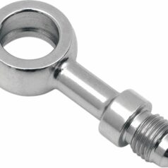 BANJO FITTING STRAIGHT -03 HOLE-Ø 12mm MALE 3/8x24 JIC/UNF CHROME