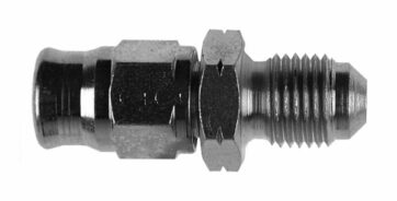 FITTING STRAIGHT STAINLESS-STEEL -03 M10x1,25 MALE CONVEX SEAT