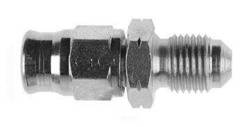 FITTING STRAIGHT -03 CHROME MALE CONVEX SEAT M10x1,00