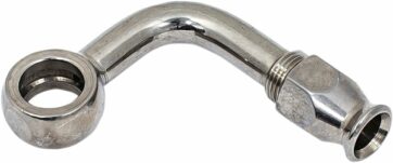 BANJO FITTING STAINLESS-STEEL 90° -03 HOLE-Ø 11mm 3/8x24 JIC/UNF
