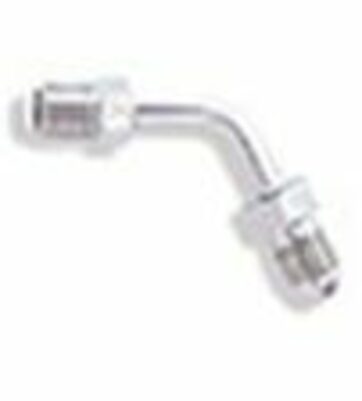 BRAKELINE ADAPTER TUBE 60° -03-03 2x MALE 3/8x24 JIC/UNF TO 3/8x24 JIC/UNF CONCAV SHORT BLACK