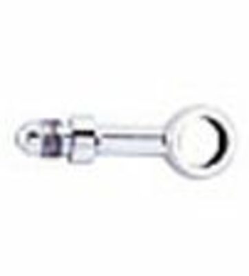 BANJO FITTING STRAIGHT ALUMINIUM -03 HOLE-Ø 10mm MALE 3/8x24 JIC/UNF BLACK