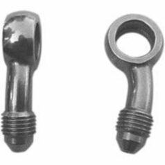 BANJO FITTING ALUMINIUM 20° -03 HOLE-Ø 10mm MALE 3/8x24 JIC/UNF BLACK