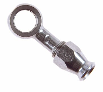 BANJO FITTING STAINLESS-STEEL 20° -02 HOLE-Ø 8mm LONG