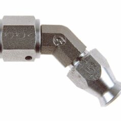 FITTING STAINLESS-STEEL FORGED 45° -03 FEMALE CONCAVE SEAT 3/8x24 JIC/UNF