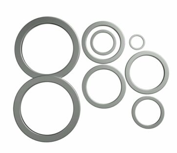 CRUSH WASHER ALUMINIUM INNER-Ø 11,3mm OUTER-Ø 17,3mm THICKNESS 1,2mm 6PKG