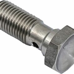 BANJO BOLT 3/8-24 LONG SS