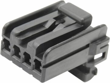 AMP MULTI-LOCK 4-POSITION PLUG CONNECTOR 5 PACK