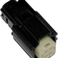 MOLEX MX-150 FEMALE CONNECTOR 4-POSITION BLACK