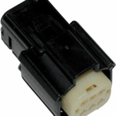 MOLEX MX-150 FEMALE CONNECTOR 6-POSITION BLACK