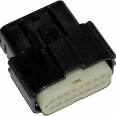 MOLEX MX-150 FEMALE CONNECTOR 16-POSITION BLACK