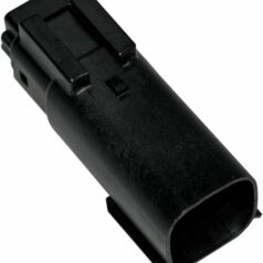 MOLEX MX-150 MALE CONNECTOR 6-POSITION BLACK