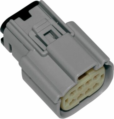 MOLEX MX-150 FEMALE CONNECTOR 8-POSITION GREY
