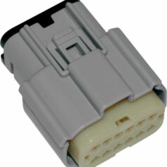 MOLEX MX-150 FEMALE CONNECTOR 12-POSITION GREY