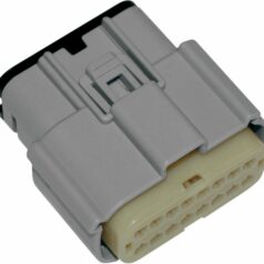 MOLEX MX-150 FEMALE CONNECTOR 16-POSITION GREY