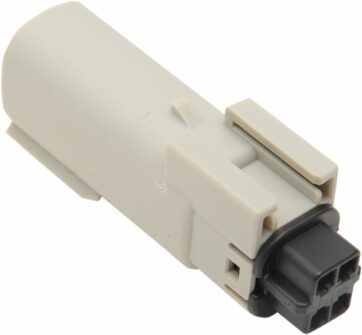 MOLEX MX-150 MALE CONNECTOR 4-POSITION GREY