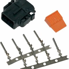 PLUG DEUTSCH DTM 8-SOCKET CONNECTOR KIT BLACK