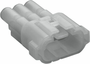 HM SEALED SERIES MALE CONNECTOR 3-POSITION