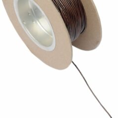 OEM COLOR WIRE 18 GAUGE/100' (1MM'/30M) BROWN/BLACK