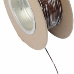 OEM COLOR WIRE 18 GAUGE/100' (1MM'/30M) BROWN/WHITE