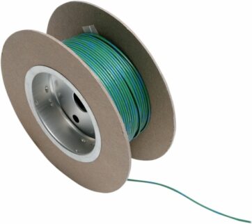 OEM COLOR WIRE 18 GAUGE/100' (1MM'/30M) GREEN/BLUE