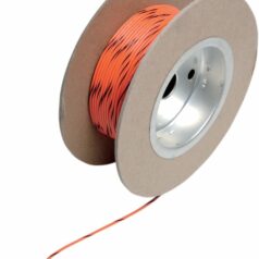 OEM COLOR WIRE 18 GAUGE/100' (1MM'/30M) ORANGE/BLACK