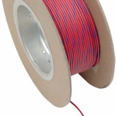 OEM COLOR WIRE 18 GAUGE/100' (1MM'/30M) RED/BLUE