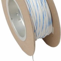 OEM COLOR WIRE 18 GAUGE/100' (1MM'/30M) WHITE/BLUE