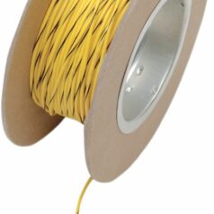 OEM COLOR WIRE 18 GAUGE/100' (1MM'/30M) YELLOW/BLACK