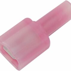 MALE CONNECTOR 18-22 GAUGE (0,6-1MM) RED 25 PK