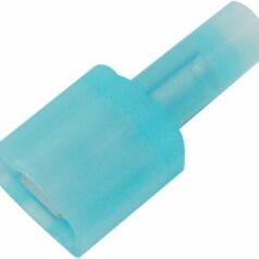 MALE CONNECTOR 14-16 GAUGE (1,3-1,6MM) BLUE 25 PK