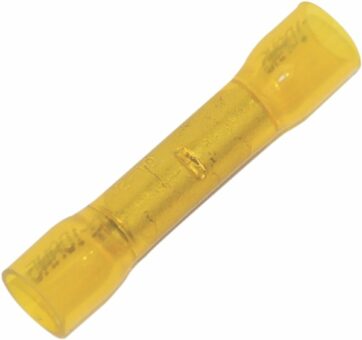 BUTT-SPLICE CONNECTOR 10-12 GAUGE (2,0-2,6MM) W/HEAT SHRINK 25 PK